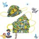 thumbnail image 2 of Pokemon-máscara facial protectora desechable para niños, máscara de pikaqiu protectora antipolvo con filtro tejido, juguete para niño y niña, 10 Uds., 2 of 4