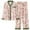 03-Multicolor, variant on Zkozptok Pajamas For Women Set Buttons Down Top and Loose Pants Womens Lounge Set Fall Winter Soft Sleepwear Loungewear