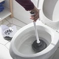 thumbnail image 3 of Clorox baño Plunger with Hideaway Holder Caddy Heavy Duty Compact Design con Base de Goma para baño, 3 of 12