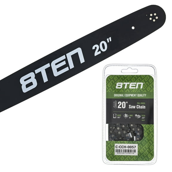 8TEN 20" Chainsaw Bar & Chain .063 13/40 81DL for Stihl Silver Streak MK1010256