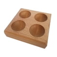 thumbnail image 2 of Soporte de madera para huevos de Pascua, expositor de huevos de Pascua, organizador de huevos apilable multiusos. 4 rejillas, 2 of 9