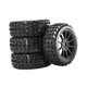 thumbnail image 3 of Juego de 4 ruedas y neumáticos RC de repuesto Baoblaze conjunto de modificación RC neumáticos para coche RC, 3 of 8
