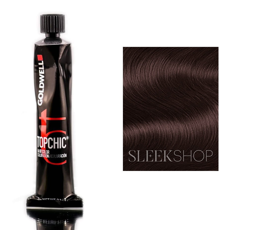 5na Light Natural Ash Brown Goldwell Topchic Professional Hair