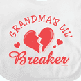 thumbnail image 4 of Inktastic Grandma's Lil' Heartbreaker Boys or Girls Baby Bib, 4 of 4