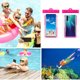 thumbnail image 2 of Bolsa De Teléfono Bolsa de teléfono de TPU que cuelga la caja impermeable del teléfono para la natación de vacaciones (rosa roja) Sywqhk Para Estrenar, 2 of 5