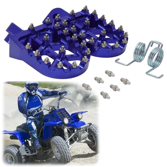 Dirt Bike Foot Pegs CNC for Yamaha Banshee 350 200 Raptor 660 350 250 CR CRF XR 50 70 80 100 110 KLX 50 110 125cc BT200X Tao DB-X Pit Dirt Bike Motorcycle
