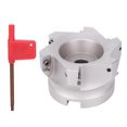 thumbnail image 1 of BAP400R-80-27-6T 90 Degree Milling Cutter High Carbon Steel Right Angle End Mill Cutter, 1 of 4