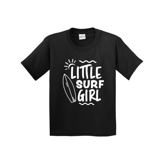 Inktastic Little Surf Girl with Surfboard Youth T-Shirt