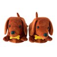 thumbnail image 2 of Bonitas pantuflas de perro salchicha para mujer y hombre | Botines de casa peludos con suela antideslizante | Regalos navideños acogedores para amantes de los perros | Zapatos de interior, 2 of 5
