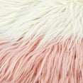 thumbnail image 7 of Home Soft Things Mongolian Tie Dyed Faux Fur 2 Piece Throw Pillow Covers Set - Pink - 20" x 20", 7 of 7