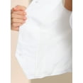thumbnail image 5 of DARING DIVA Women's Waistcoat V Neck Crop Top Summer Vest L Cream White, 5 of 6
