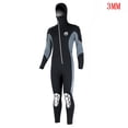 thumbnail image 6 of Premium Wetsuits for Men | Fullbody 3mm Neoprene Wetsuit with Shark Skin Chest Panel | Super Stretch Neck Cuffs Ankles for Diving Snorkeling Surfing Swimming, 6 of 6