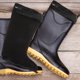 thumbnail image 1 of EXHUMKY 1Pair Thermal Insulated Boot Sock Liner Cotton Insert for Men Winter Cold Weather, 1 of 6
