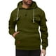 thumbnail image 1 of AUNVITO Women's Solid Color Hooded Sweatshirt Casual Pullover with Drawstring Long Sleeve Comfortable and Trendy, 1 of 4