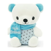 Holiday Time 6 Inch Stuffed Christmas My 1st Pals Plush – Blue Bear