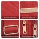 thumbnail image 5 of Mochila impermeable de gran capacidad con agujero para datos, Bolso de hombro con bordado de diamantes de moda, 5 of 6