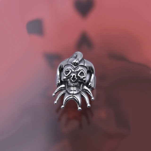 Ins gótico Punk corazón Rana calavera anillos para Mujeres Hombres Vintage gótico araña conejo sonrisa cara anillo pareja joyería de moda regalo Tan Jianjun unisex