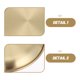 thumbnail image 3 of BESTYASH 4Ud Redondo Dorado Para Velas De Acero Inoxidable Con Y Fácil Limpieza, 3 of 6