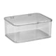 thumbnail image 1 of Organizador de escritorio Sondries Bin Utensil Utensil Multifunción Caja de almacenamiento retráctil Caja de exhibición para de la sala de Gris transparente, 1 of 9
