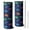 Dark Blue Dinosaurs, variant on 20oz Dark Blue Dinosaur Volcano Pattern Skinny Tumblers Stainless Steel Tumbler with Lid and Straw,Vacuum Insulated Double Wall Travel Tumbler Cups with Cleaning Brush for Coffee,Tea