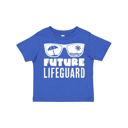 

Inktastic Future Lifeguard- Sunglasses Gift Toddler Boy or Toddler Girl T-Shirt