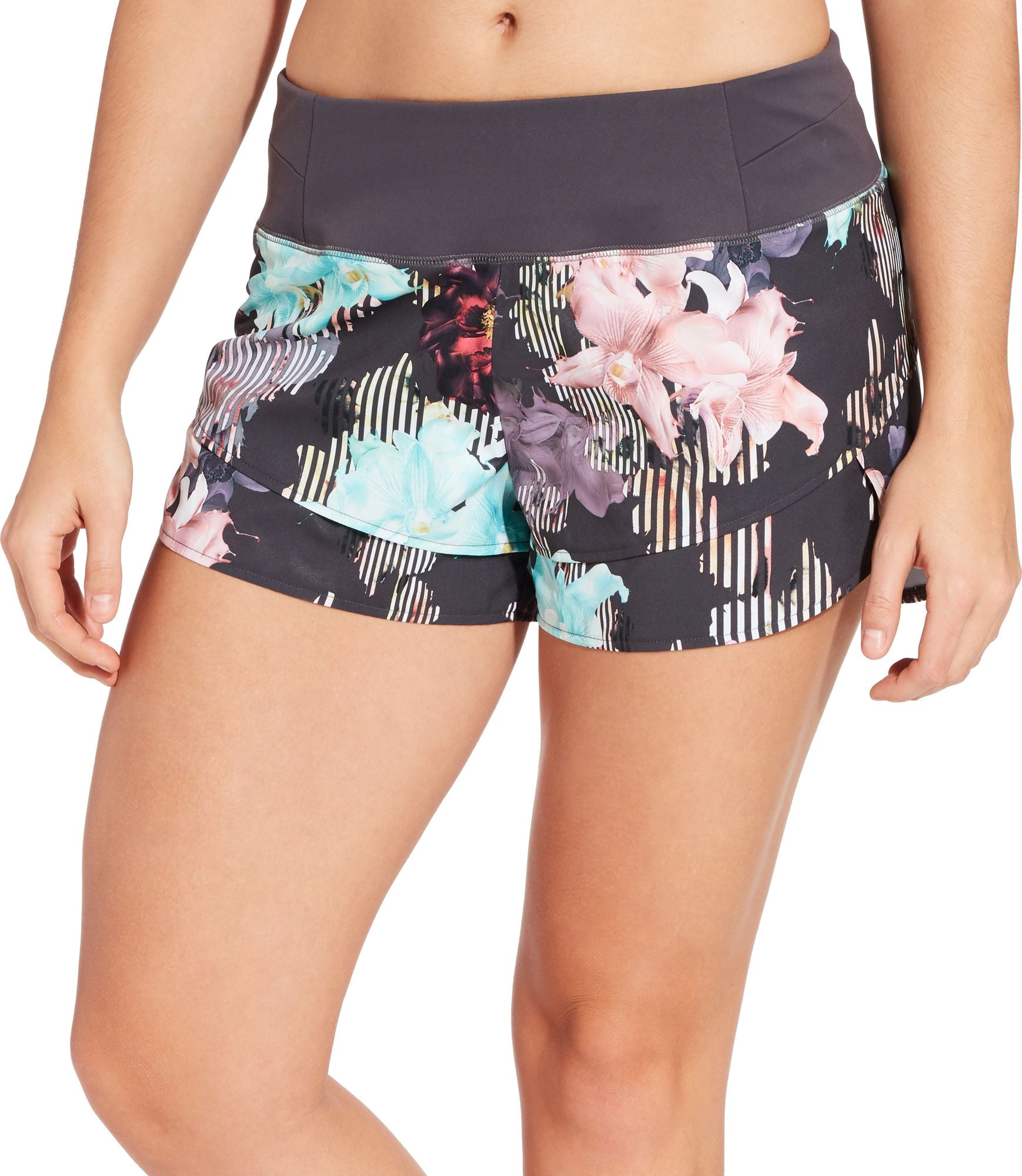 Printed Petal Hem Shorts - Walmart 