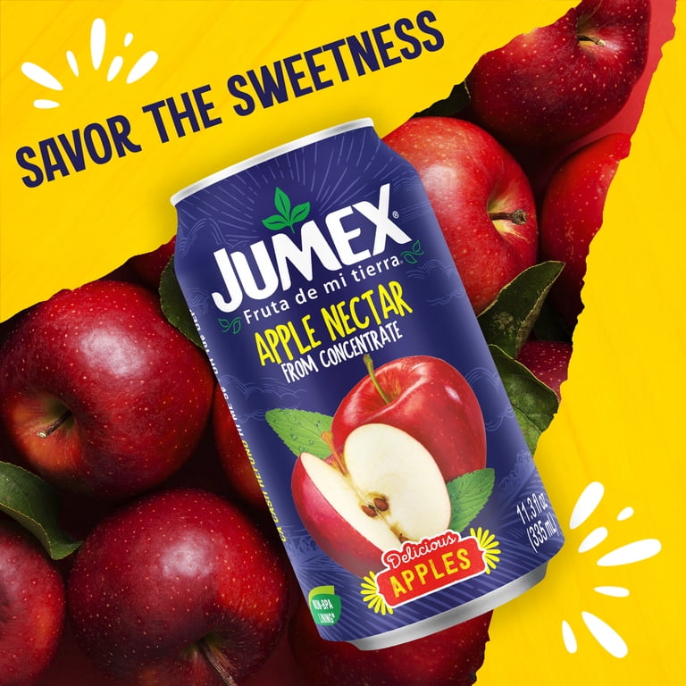 Apple - JEEK Jumex, Apple Juice Nectar, 11.3 fl oz, Smooth, Full-Bodied Texture