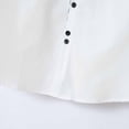 thumbnail image 3 of Camisas de Manga Larga para Hombres Moda Ocio Botón Bolsillo Flip Collar Red, Tela Suave Transpirable para Invierno Casual, 3 of 8