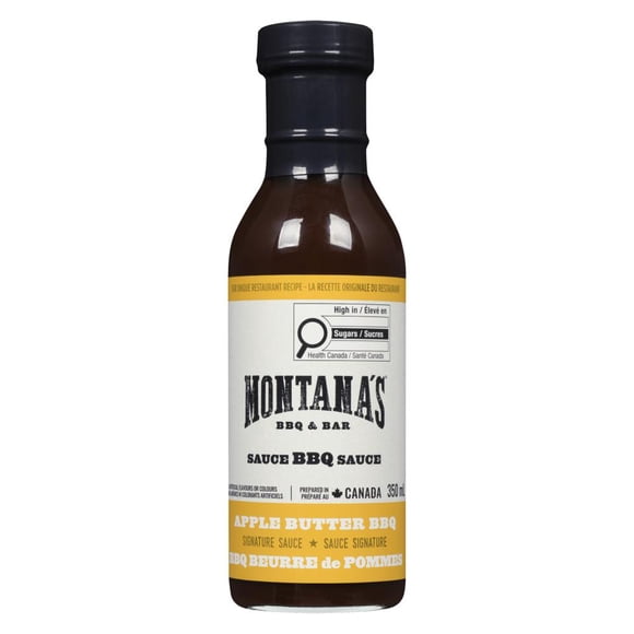 MONTANA'S SAUCE BBQ BEURRE DE POMME