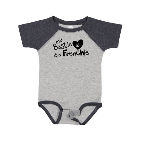 

Inktastic Bestie Frenchie Gift Baby Boy or Baby Girl Bodysuit