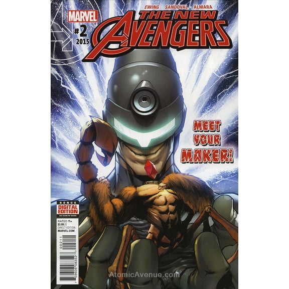 New Avengers (4th Series) #2 VF ; Marvel Comic Book