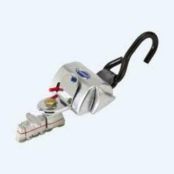 Replacement Automatic QRT Standard Retractor (single knob) Mounted with L-Track Fitting | Q8-6201-L