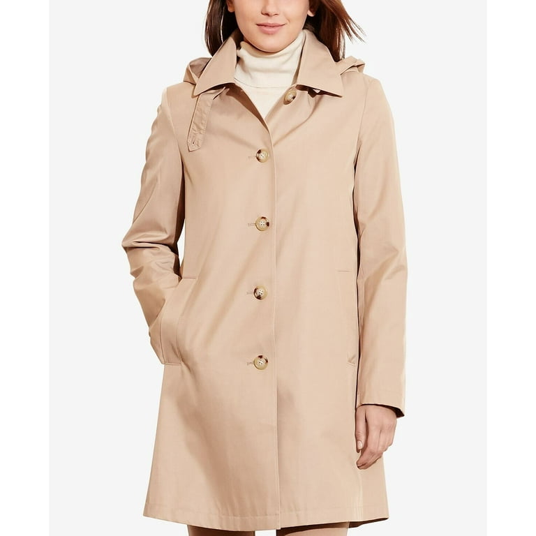 Beige raincoat deals