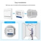 thumbnail image 5 of Tuya Smart WiFi Control de Interruptor de Luz Mini Disyuntor de 4 Vías Controlado por Yandex Home, 5 of 5