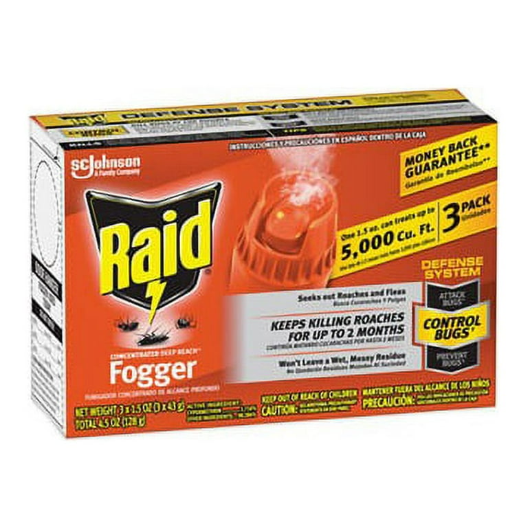 Concentrated Deep Reach Fogger, 1.5 oz Aerosol Spray, 3/Pack, 12 Packs/Carton Concentrated Deep Reach Fogger, 1.5 oz Aerosol Spray, 3/Pack, 12 Packs/Carton