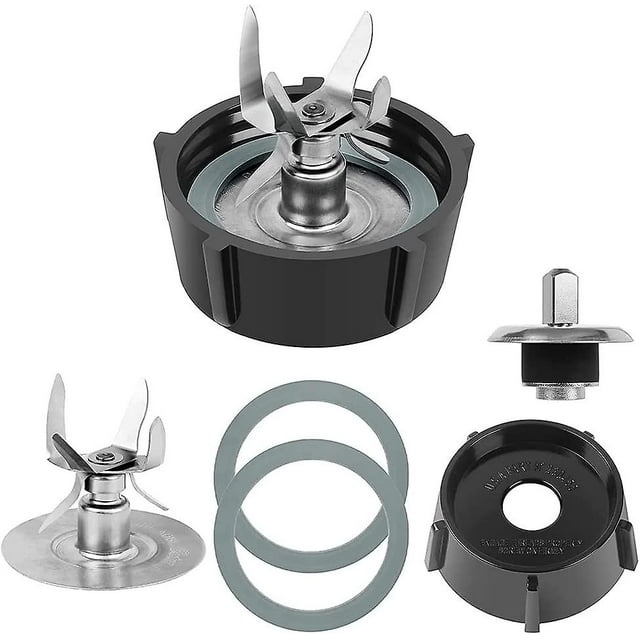 6 Points Blade Compatible Blender Jar Bottom Replacement Parts for Osterizer Blender Blade