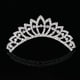 thumbnail image 3 of Corona de aleación para niña, tocado de amor, accesorios para el cabello de princesa, peineta de diamantes de imitación, corona de cumpleaños de perlas, 3 of 6