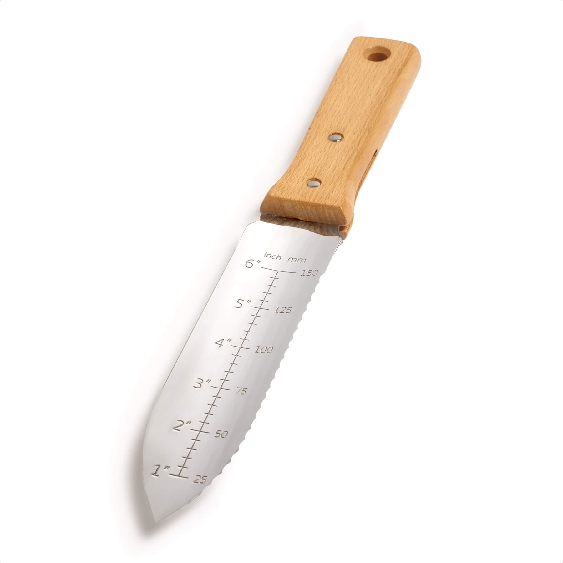 Nisaku NJP802 Hori Weeding /& Digging Knife Japanese Stainless Steel 7.25 Blade Wood Handle W//Hilt Est. 1960 Authentic Tomita