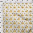 thumbnail image 3 of oneOone Polyester Spandex Gamboge Yellow Fabric Valentine Heart Quilting Supplies Print Sewing Fabric By The Yard 56 Inch Wide, 3 of 4