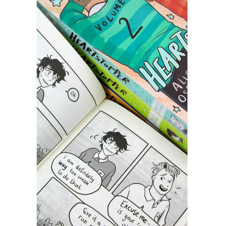 Alice Oseman's Heartstopper Series Volumes 1-4: A Collection