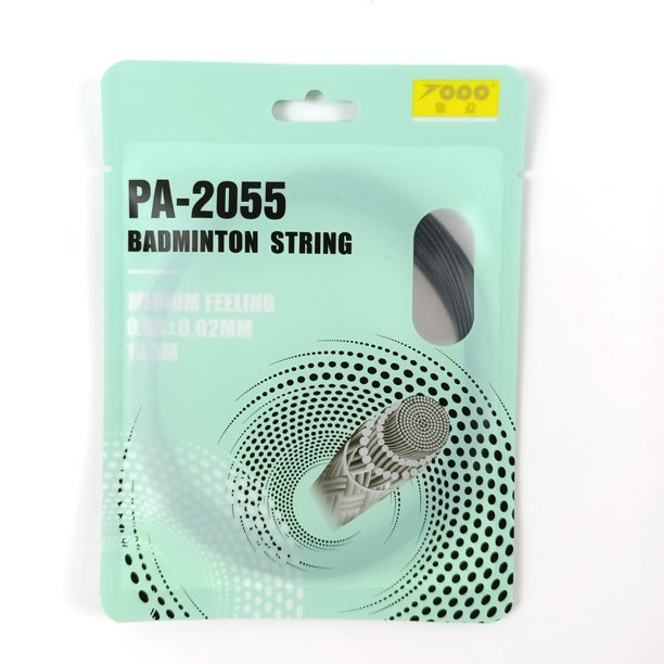 Línea de bádminton TOPO Jiyi PA-2055 Línea de bádminton de alta elasticidad y duradera Línea de raqueta de bádminton para equipos de sala de juego