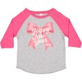 thumbnail image 3 of Inktastic Happy New Year 2026 Pink Bow Boys or Girls Toddler T-Shirt, 3 of 5