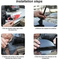 thumbnail image 7 of Shark Fin Antenna Cover for Car, Automotive Top Roof Aerials AM/FM Radio Signal Base, Vehicle Shark Fin Shape Cover with Adhesive Tape, Car Accessories Universal for Most Sedan, SUV, Van, 7 of 7