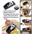 thumbnail image 3 of SharkTRUE Mini Wood Planer Woodworking Hand Planer Tool Flat Plane Bottom Wood Trimming Tools Carpentry Tool Woodcraft for Woodworking, 3 of 10