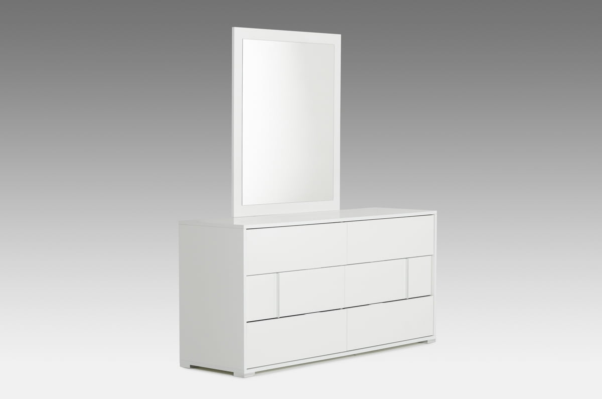 Italian Modern White Dresser
