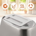 thumbnail image 3 of TEHAUX Toaster Cozy Grey Appliance Protective Cover for Home Use 1Pcs, 3 of 8