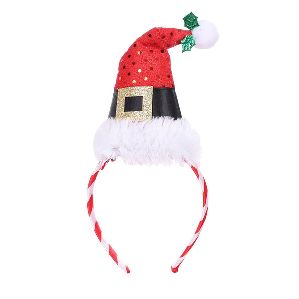 1 Pc Christmas Belt Cap Comfortable Fashion Xmas Party Hat for Banquet 