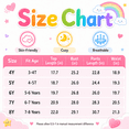 thumbnail image 4 of Aideaone Girls Outfit Fall 2 Pcs Clothes Sets Long Sleeve Ruffle Hem Shirt Floral Pants for Kids Size 3-8, 4 of 4