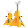 thumbnail image 2 of Performance Tool W41023 Ratchet Style Jack Stand Set for Lifting Vehicles During Maintenance, Yellow, 6-Ton, 2 of 4