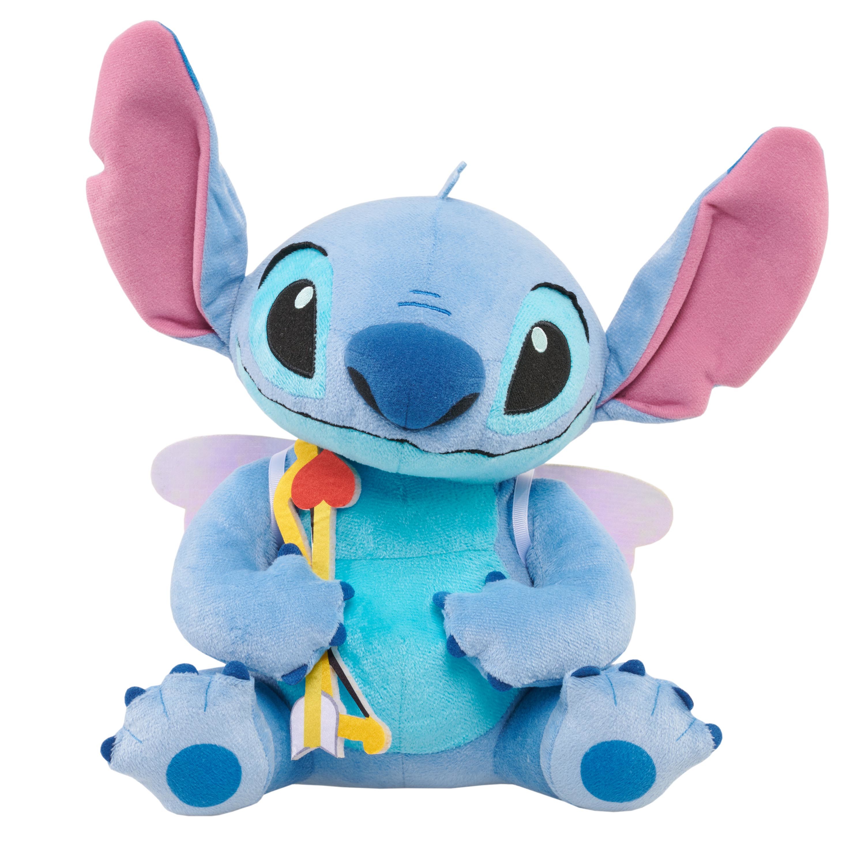 disney valentine stitch large plush